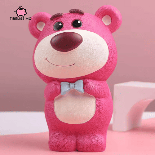 Tirelire Ours Rose