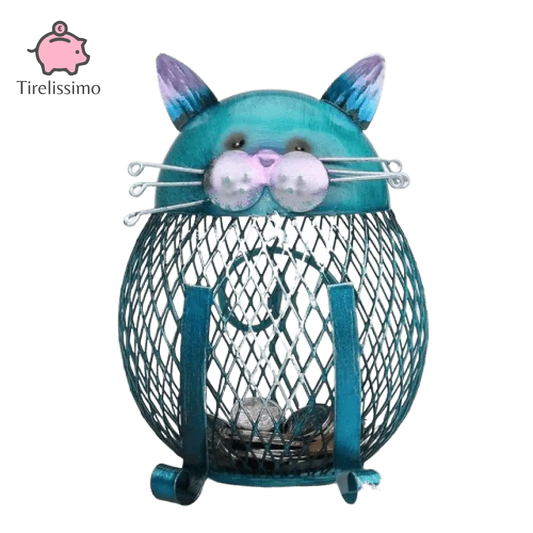 Tirelire Chat Metal - Tirelissimo