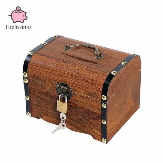 Tirelire Coffre avec Cadenas - Tirelissimo