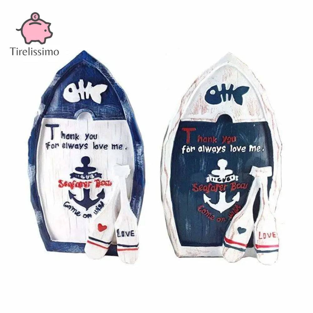 Tirelire Bateau Bois