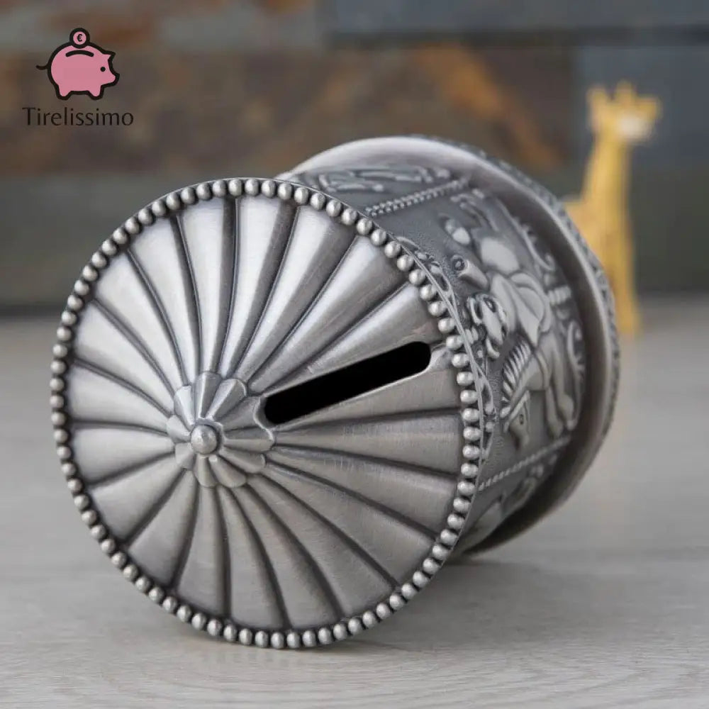 Tirelire Carrousel Argent