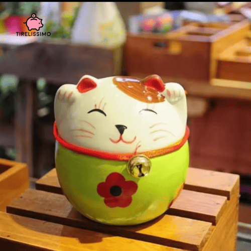 Tirelire Chat Rose - Tirelissimo