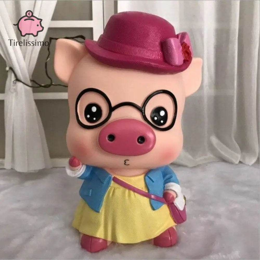 Tirelire Cochon En Plastique 1