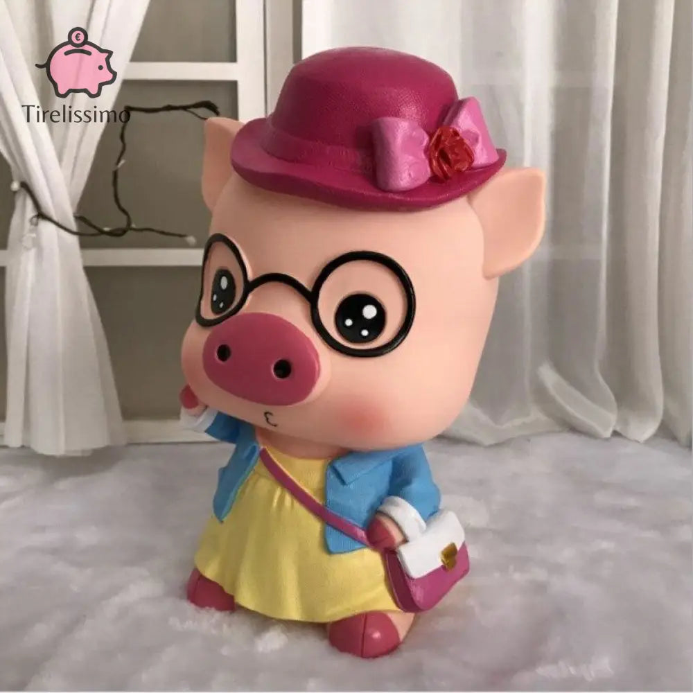 Tirelire Cochon En Plastique