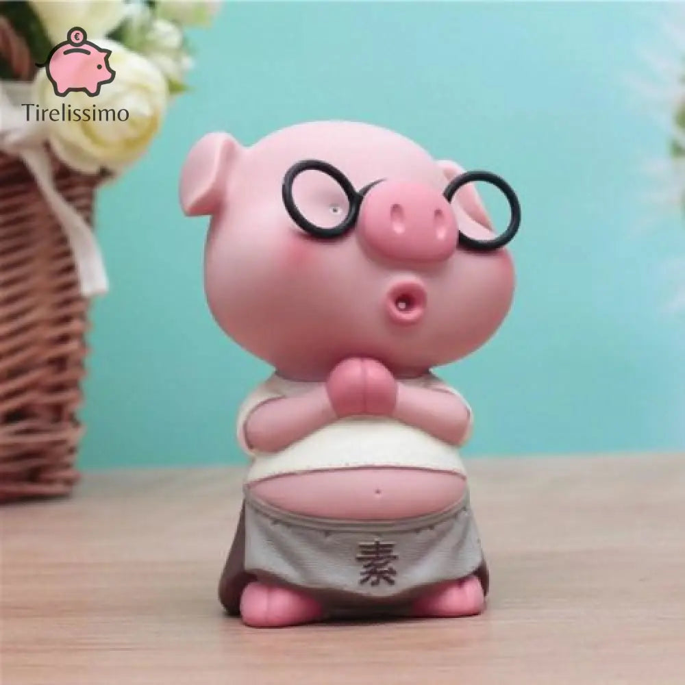 Tirelire Cochon Lunette Petite