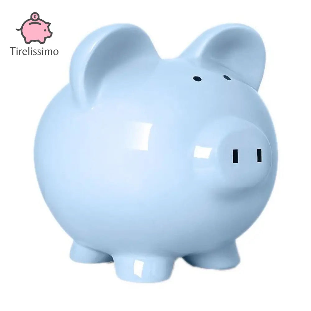 Tirelire Cochon Xxl Bleu / 1