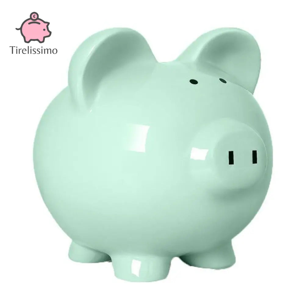 Tirelire Cochon Xxl Vert / 1