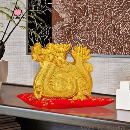 Tirelire Dragon D'Or