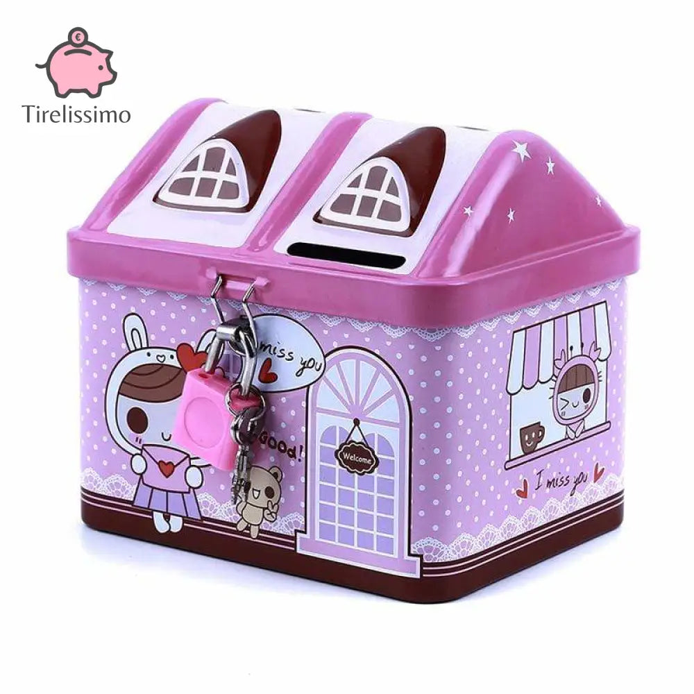 Tirelire Forme Maison