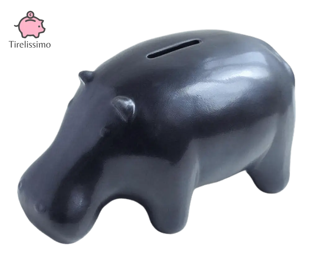 Tirelire Hippopotame Design