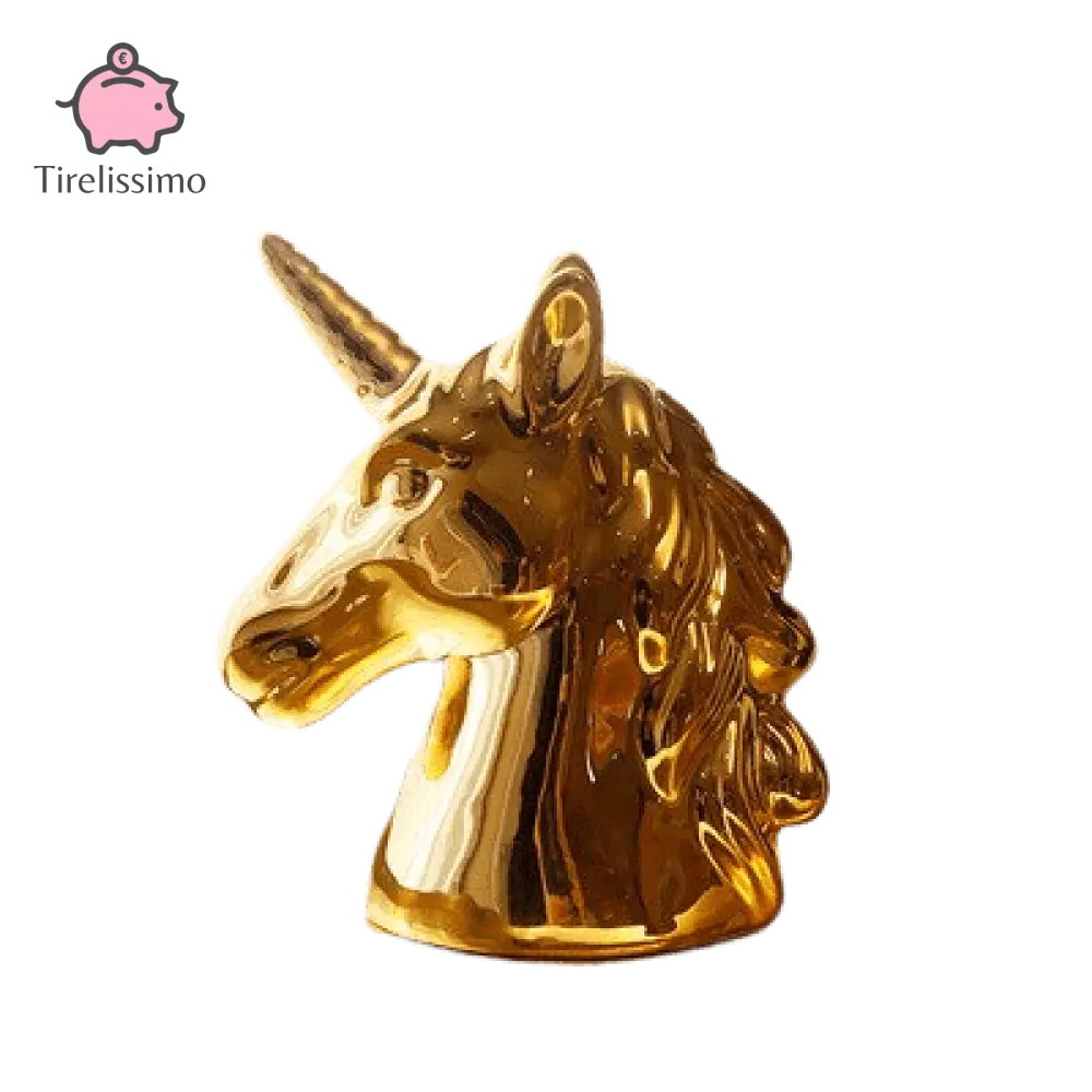 Tirelire Licorne<br/> Dorée - Tirelissimo
