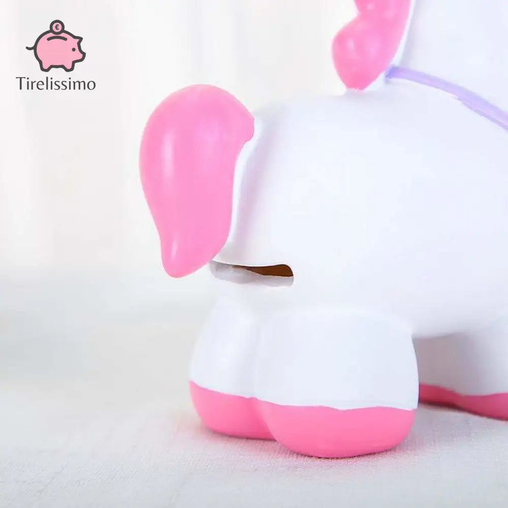Tirelire Licorne Plastique