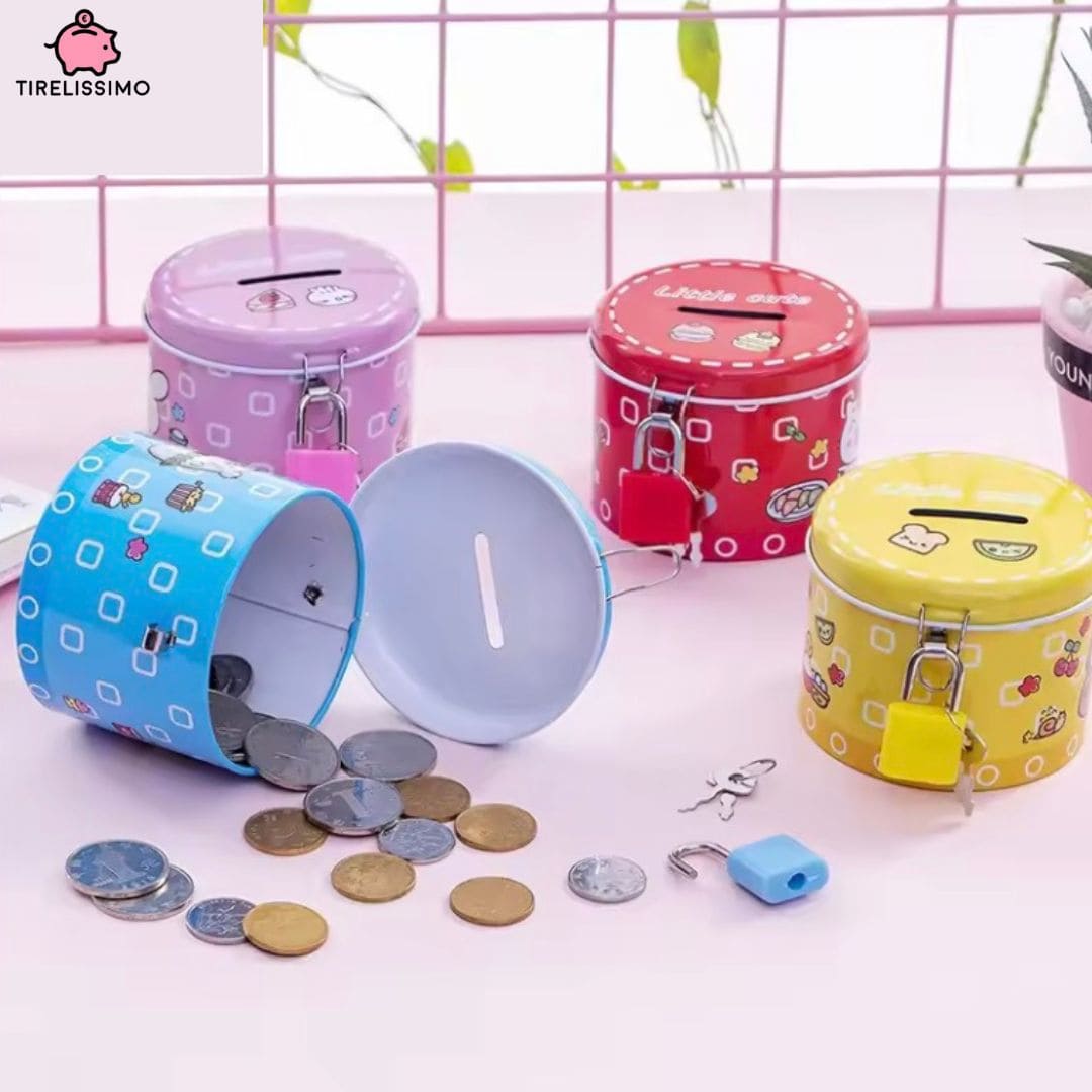 Tirelire Métal Fille