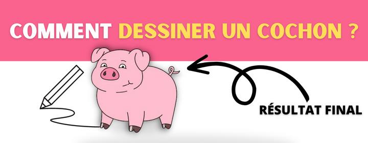 comment dessiner un cochon