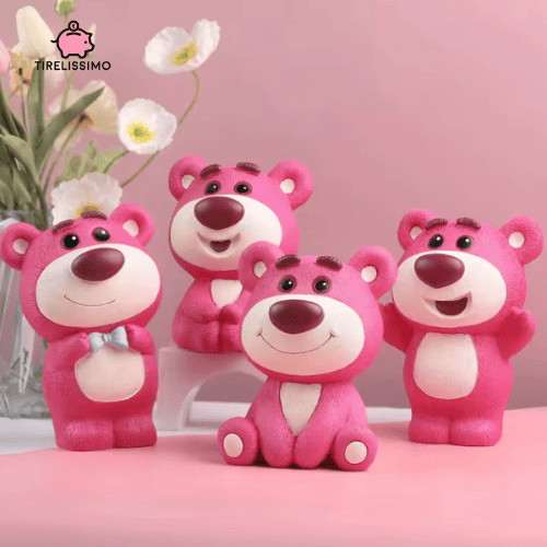 Tirelire Ours Rose