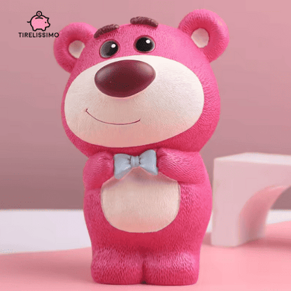 Tirelire Ours Rose
