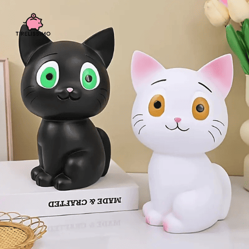 Tirelire chat enfant