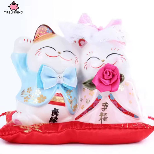 Tirelire Chat Mariage