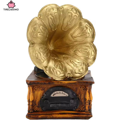 Tirelire Vintage Gramophone