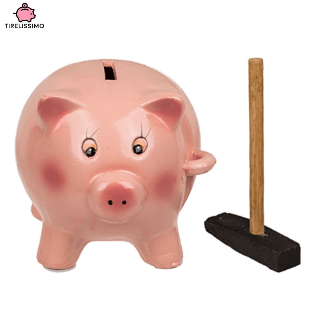 Tirelire Cochon Avec Marteau