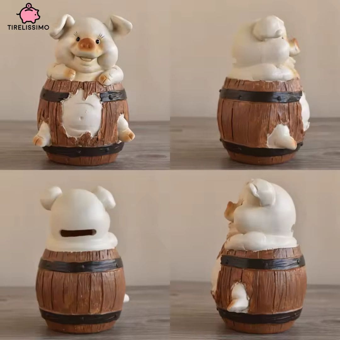 Tirelire Cochon Couple