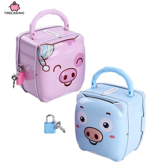 Tirelire Cochon Violet