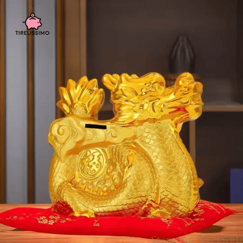 Tirelire Dragon D'Or