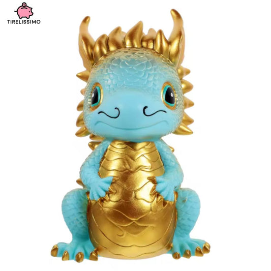 Tirelire Dragon Doré