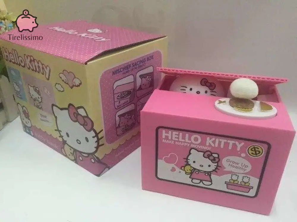 Hello Kitty Spardose aus Kunststoff | Tirelissimo