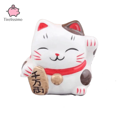 Tirelire Maneki Neko Patte Gauche Levée (Pour Plus De Clients)