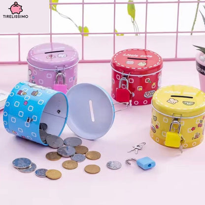 Tirelire Métal Fille