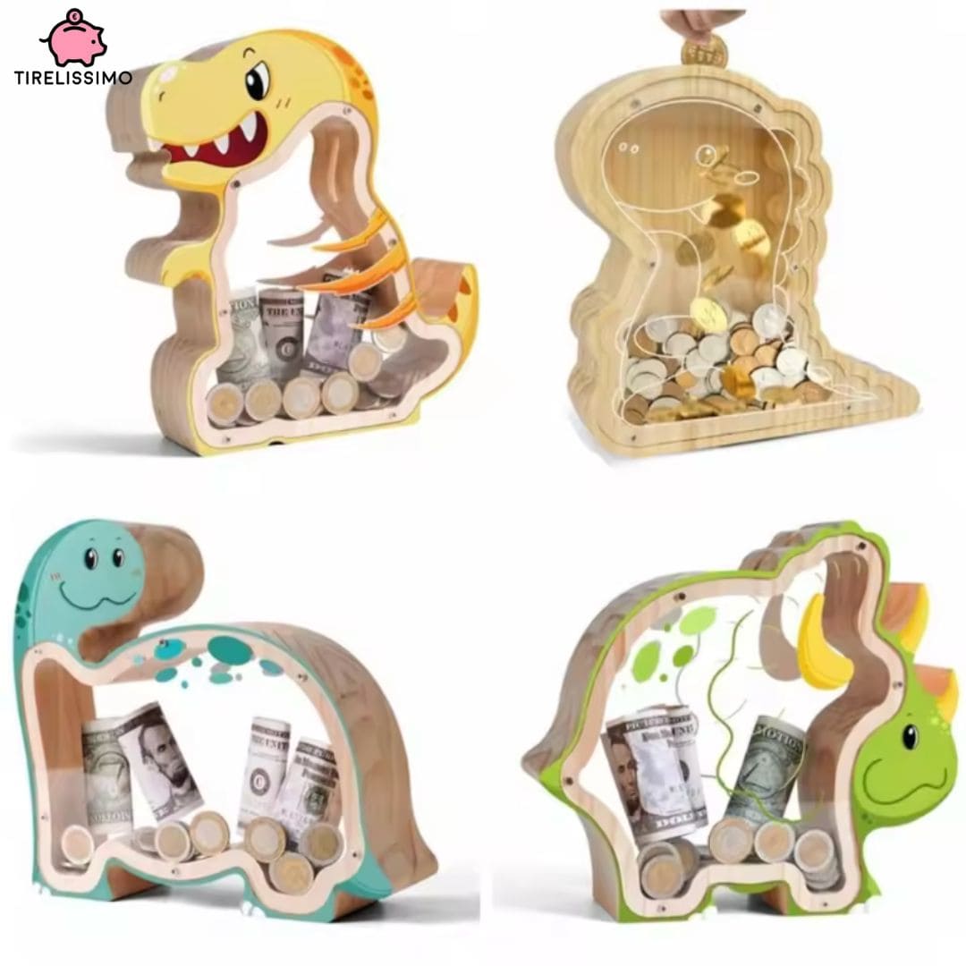 Tirelire<br/> en Forme de Dinosaure - Tirelissimo